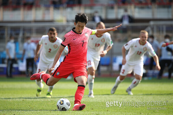 South Korean captain Son Heung Min