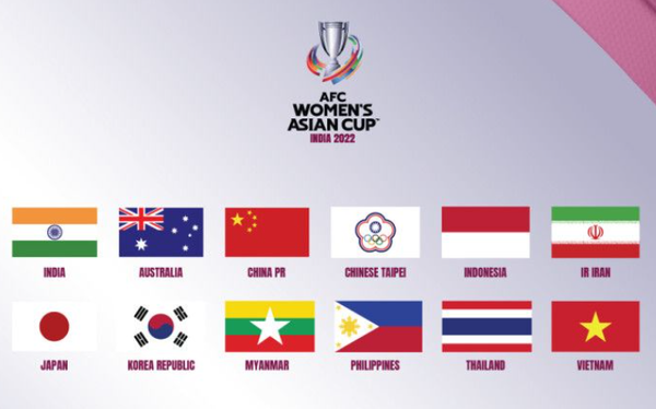 Logo unveiled for 2022 AFC Women's Asian Cup