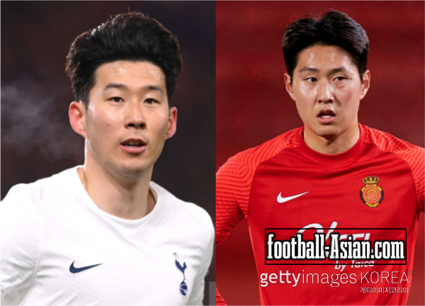 Son Heung Min(Tottenham) vs Lee Kangin(Mallorca)