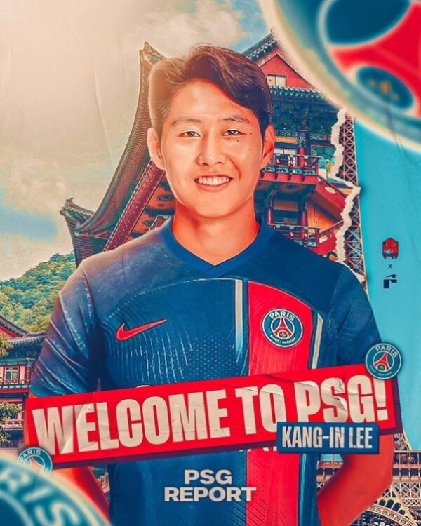 Lee Kang-in joins Paris Saint-Germain on five-year deal