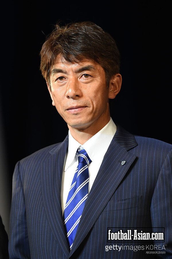 TOKYO, JAPAN - FEBRUARY 19: Masami Ihara head coach of Avispa Fukuoka attends the 2015 J League Press Conference at Grand Prince Hotel Shin Takanawa on February 19, 2015 in Tokyo, Japan. (Photo by Atsushi Tomura/Getty Images)